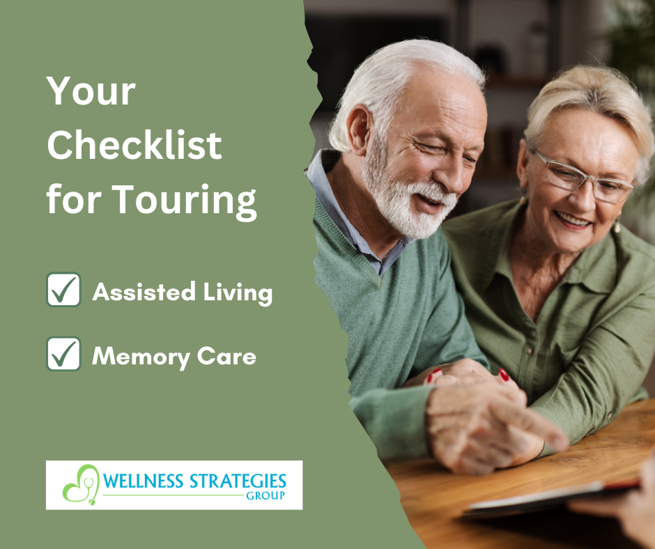 Checklist for Touring Assisted Living and Memory Care Communities